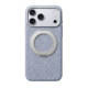 Herringbone Fabric MagSafe Stand iPhone Case for iPhone 18 – 15