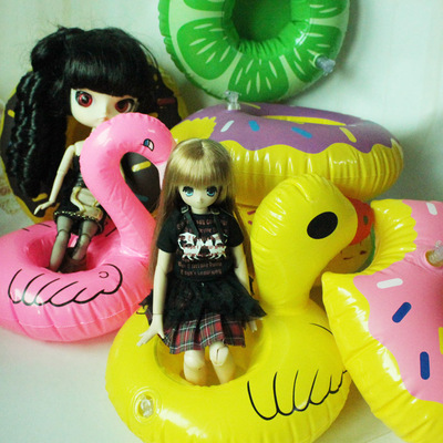 taobao agent Small swimming ring, donut, cotton doll, props, soldier