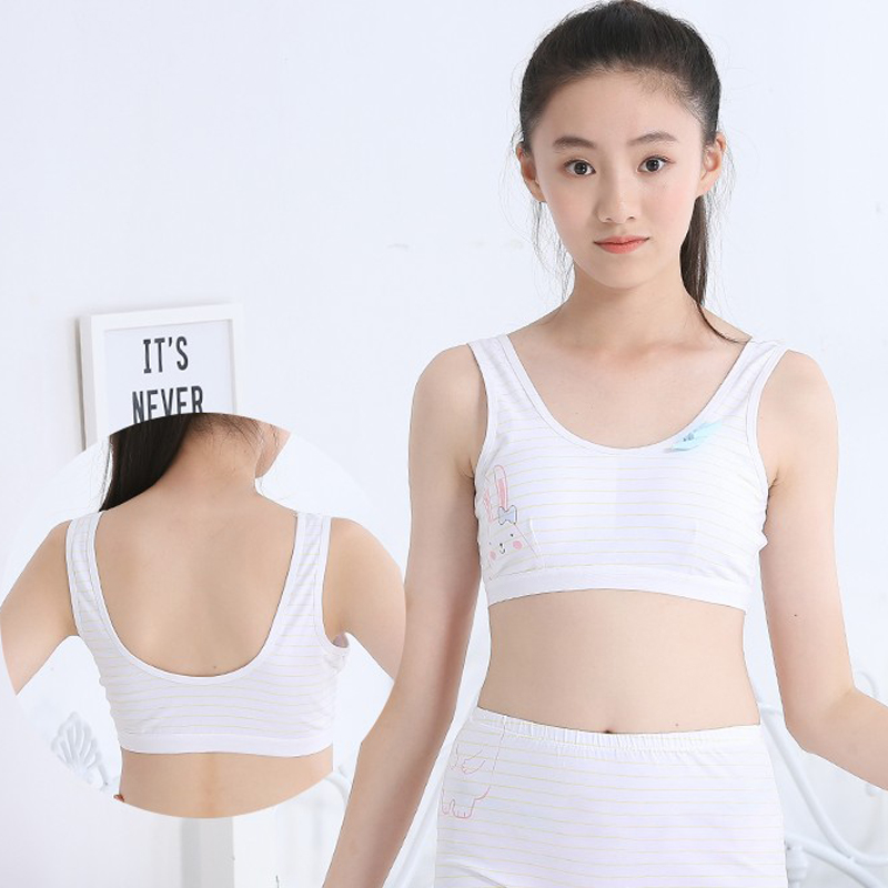 11 young girls primary school bra puberty underwear set 13 big children  sling vest 9-12 years old 10 -  - Buy China shop at Wholesale  Price By Online English Taobao Agent