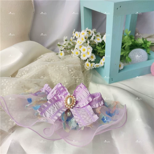 Милый шарф с бантиком, делается под заказ