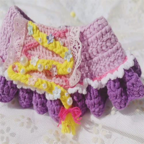 Оригинальный шарф ручной работы для принцессы, чокер