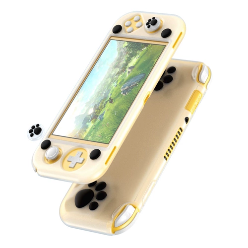 Лучший Nintendo Switch защитный корпус мультфильм Cat Paw Silicone Protective Cover Switch Lite Frosted Ultra -Thin All -Inclusize NS Storage Package Hange Game Machine