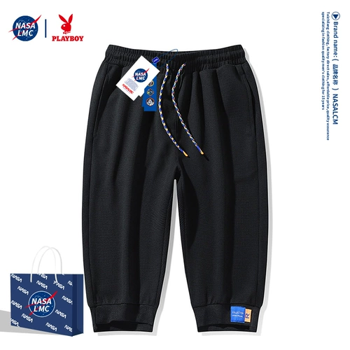 Playboy, шелковые летние шорты, штаны для отдыха, свободный крой