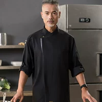 Черные длинные рукава (серая боковая пряжка)