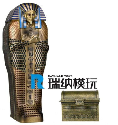 taobao agent 【Spot goods】NECA Global Monster 7 -inch Mobo Mummy Coffin Treasure Box Accessories Packal Proxy