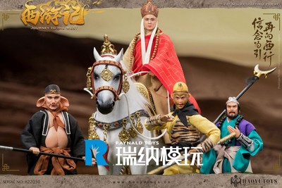 taobao agent Spot Haoyutoys 1/12 Journey to the West, Tang Monk Sun Wukong Pig Eight Rings Sand Monk Bai Longma