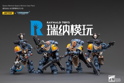 taobao agent Spot Dark Source Joytoy Battle Hammer 40K 1/18 3.75 -inch Spirit Wolf Liten Team