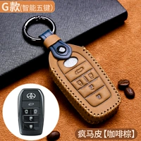 G стиль [Smart Five -Key] Crazy Horses Coffee Brown