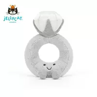 Jellycat, плюшевая инкрустация камня, обручальное кольцо на день Святого Валентина, милая кукла, Великобритания, подарок на день рождения