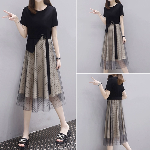 Летнее платье, черная длинная юбка, корсет, коллекция 2023, А-силуэт