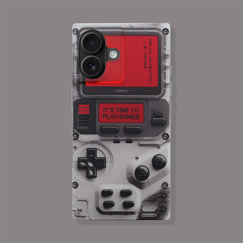 Gaming Game Controller Illustration New Square Matte Niche Plus/Pro/Max – 16, 15, 14, 13, 12 iPhone Case