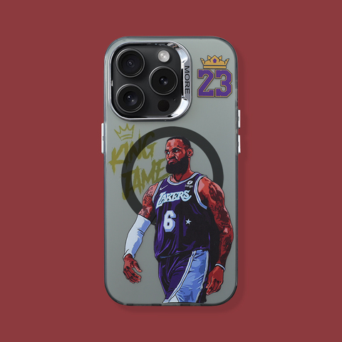Basketball Superstar James 15, 14, 13, 12, 11 iPhone Case