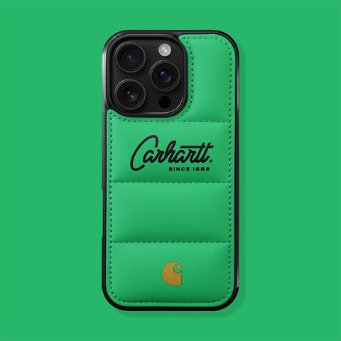 Carhartt Puffer Quilted Green iPhone Case