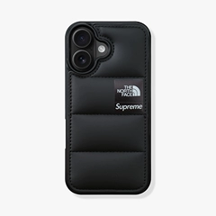 Supreme case — Supreme The North Face Trendy Fashionable Quilted Anti-fall Phone Case for iPhone 17, 16, 15, 14 and 13
