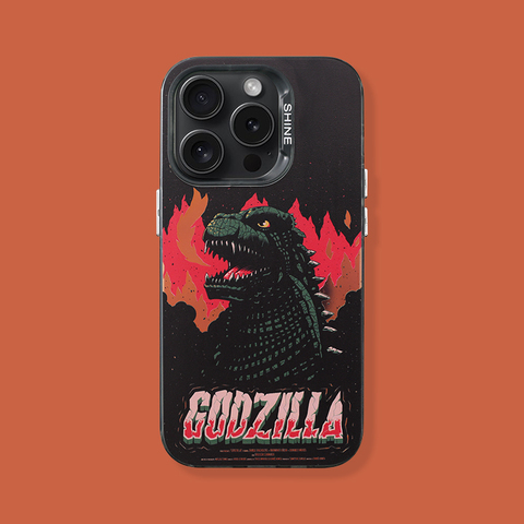 Godzilla Laser Gradient 15, 14, 13, 12, 11 iPhone Case