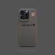 Carhartt Trendy Fashionable Beige Logo Metal Phone Case for iPhone 17, 16, 15, 14, 13 and 12