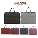 Легкая и тонкая вместительная и большая сумка с молнией для папок подходит для мужчин и женщин, делается под заказ, с печатью вашего логотипа