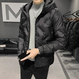 Мужской демисезонный пуховик, трендовая легкая и тонкая короткая мягкая толстовка с капюшоном, 2023, увеличенная толщина