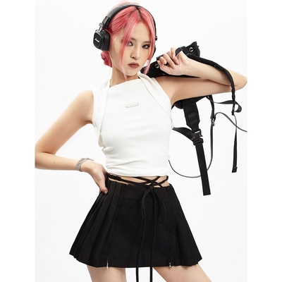 taobao agent Tide, design elastic bra top, vest, trend of season, fitted