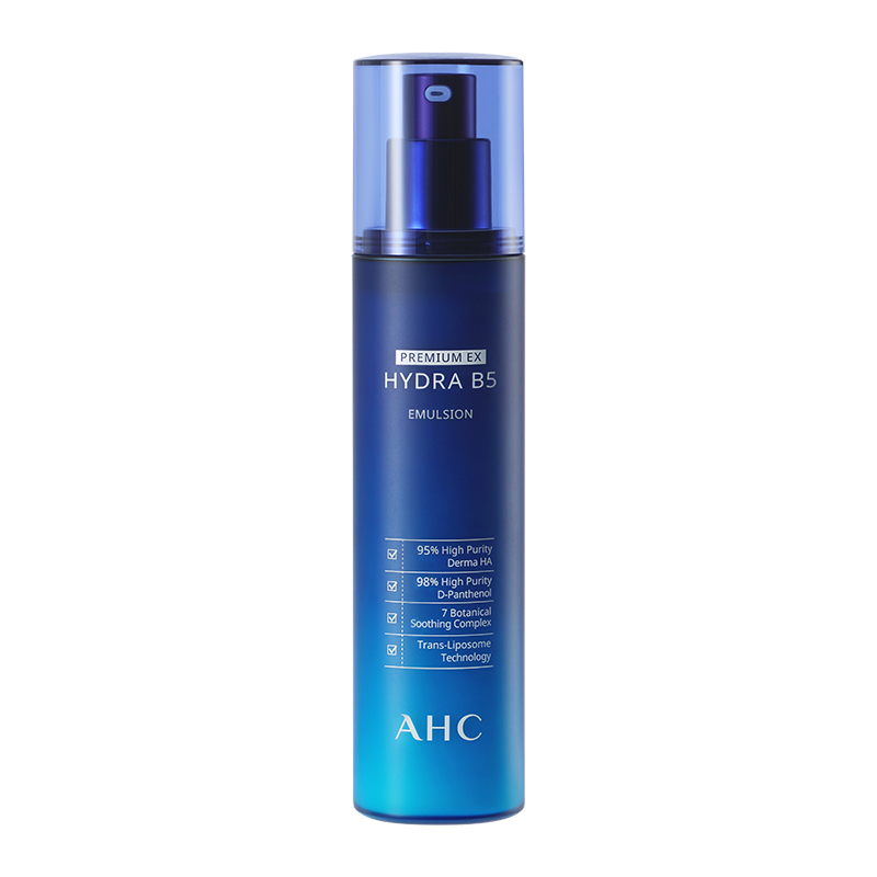 AHC B5玻尿酸乳液140ml温和补水保湿修护细腻男女护肤官方正品