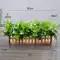 Cây xanh mô phỏng, hoa giả, hoa nhựa, vách ngăn để bàn mô phỏng củ cải xanh, màn hình từ trần đến sàn, bộ hoa hàng rào, đồ trang trí lan giả hạc rừng Hoa nhân tạo / Cây / Trái cây