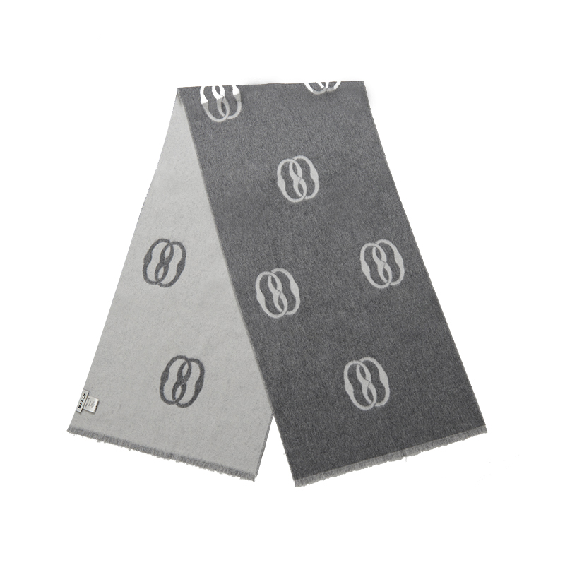 Bally巴利秋冬羊毛围巾男女美利奴围脖