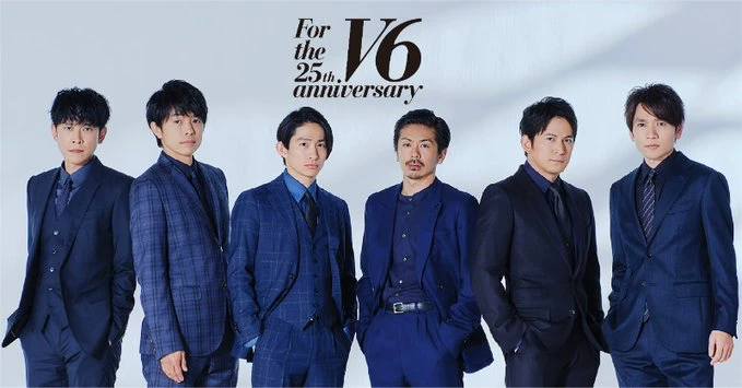 [国内现货 V6 25th Anniversary Visual Book演唱会周边应援扇立牌]