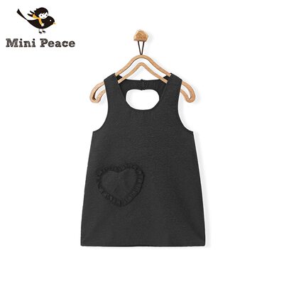 taobao agent Minipeace Taiping bird children's clothing girl autumn dress vest F2FAB3Z49 Ole