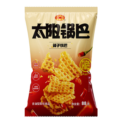 太阳特辣锅巴脆12袋陕西特色锅巴