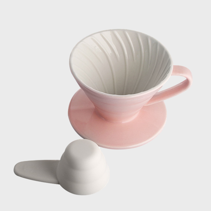 Buy MOJAE/Ceramic Coffee Filter cup V60 hand Flushing Coffee Filter cup