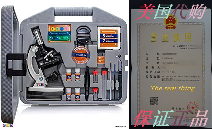 Microscope for Kids 50 PCS - 120X - 1200X Microscope Slid