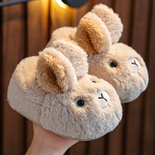 Детские зимние тапочки для мальчиков для раннего возраста, детская нескользящая зимняя сумка