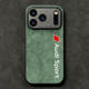 Motorsport Audi BMW M3 – iPhone 17 Phone Cases Covers ALCANTARA Suede Microfiber