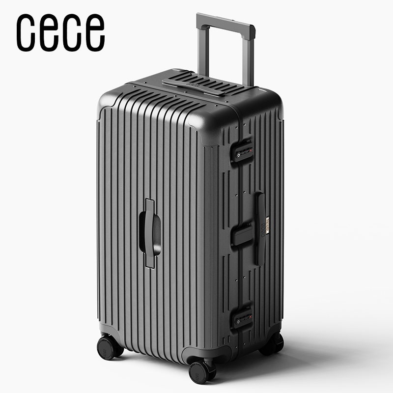cece加厚耐用铝框旅行箱大容量行李箱
