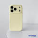 Cream Minimalist Raised Camera iPhone Case for iPhone 17, 16, 15, 14 and 13
