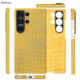 Pinkson Van Gogh Starry Night Pixelated Woven Carbon Fiber Phone Case for Galaxy S25, S25+, and S25 Ultra