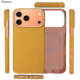 Four-Petal Pattern Jacquard Woven Space Orange Magnetic Phone Case for iPhone 17, 16, 15, 14 and 13
