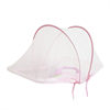 Straight set folding mosquito net