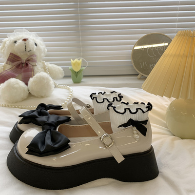 taobao agent White summer Japanese footwear platform, 2023, Lolita style
