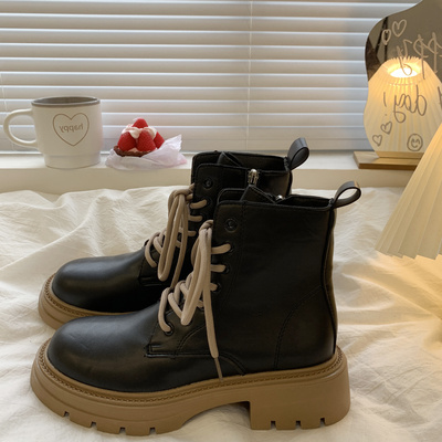 taobao agent Martens, Tide, low boots platform, 2022 collection