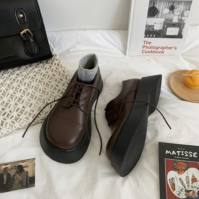 taobao agent High Japanese demi-season footwear platform English style, 2023 collection, British style