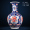 Огромная голубая глазурь в бутылке с красным драконом Отправка фундамента подлинная гарантия + Коллекционный сертификат + Куриный цилиндр стакан