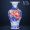 Нарисованная вручную голубая глазурь в красном « Longteng Shengs» рыбная хвостовая бутылка для фундамента подлинная гарантия + сертификат коллекции + чашка куриного цилиндра
