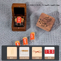 [Большая квадратная коробка] бутылки Meng Meng Rabbit-Wumani-3