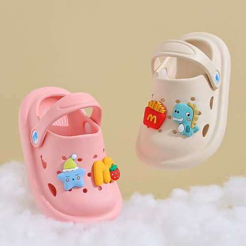 Слайдеры, детские нескользящие мягкие пляжные тапочки для раннего возраста, 1-3 лет