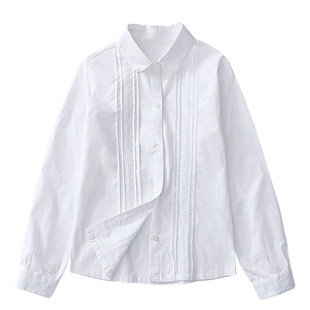 Детская осенняя рубашка, хлопковая форма для школьников, комплект, подходит для подростков