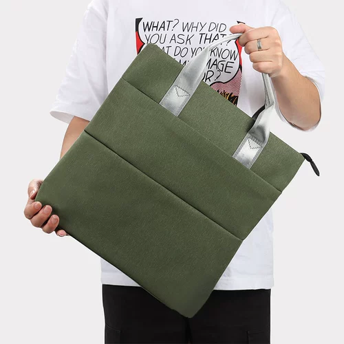 Портативная вместительная и большая сумка подходит для мужчин и женщин для папок, шоппер, в корейском стиле, делается под заказ, с печатью вашего логотипа