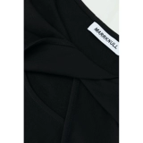 [Скидка] Женский короткий топ из скрученной хлопковой смеси MARRKNULL на раннюю весну, однотонная ткань, ворс совершенно уникален