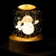 Crystal 60 голов под снежным Tianxue [Подача подарки на теплый свет деревянную базовую коробку]