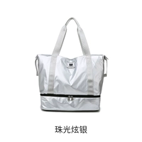 Яркий цвет ослепительный серебряный яркий цвет модель, вы можете установить обувь